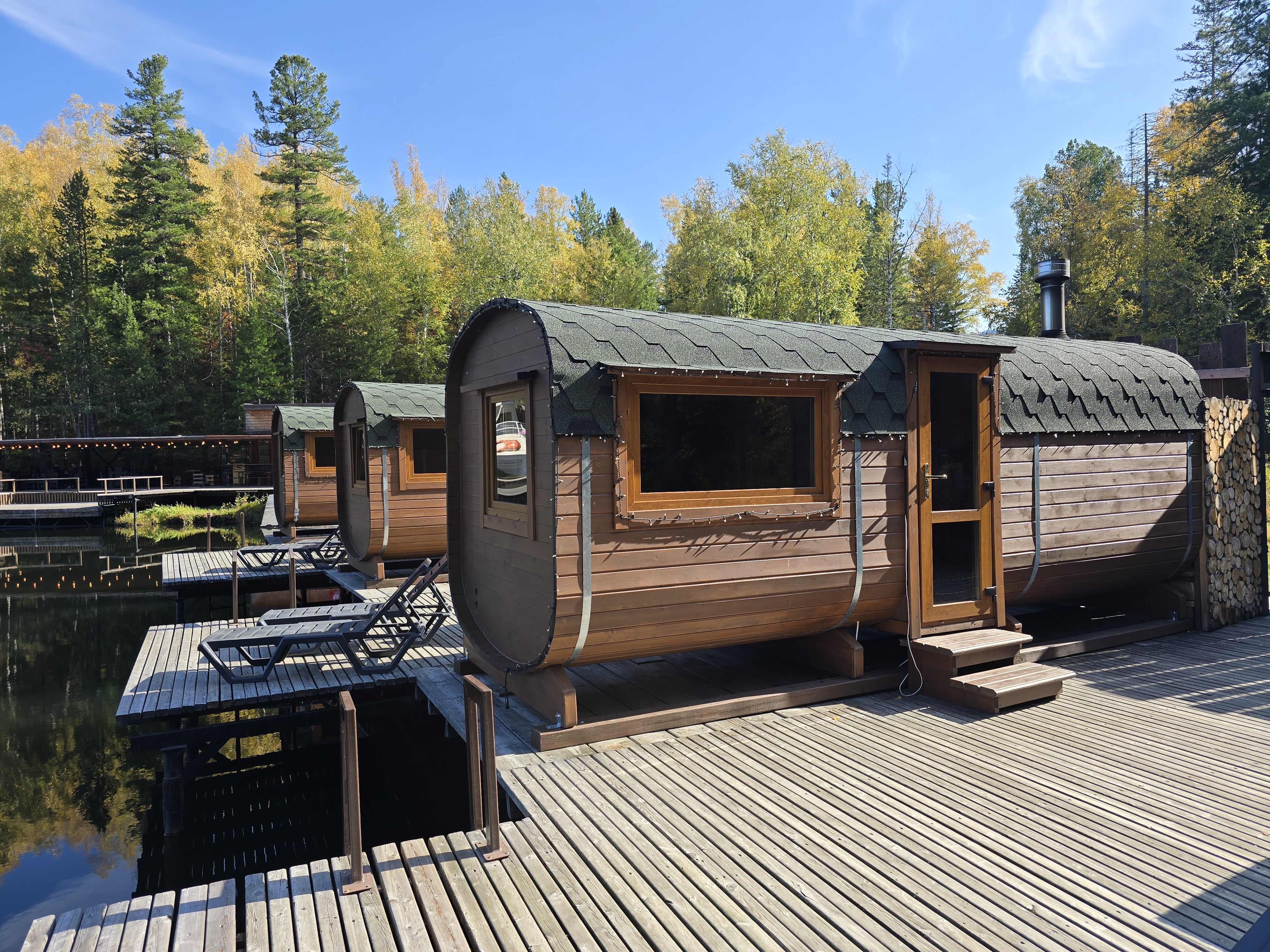 Теплые озера на Снежной